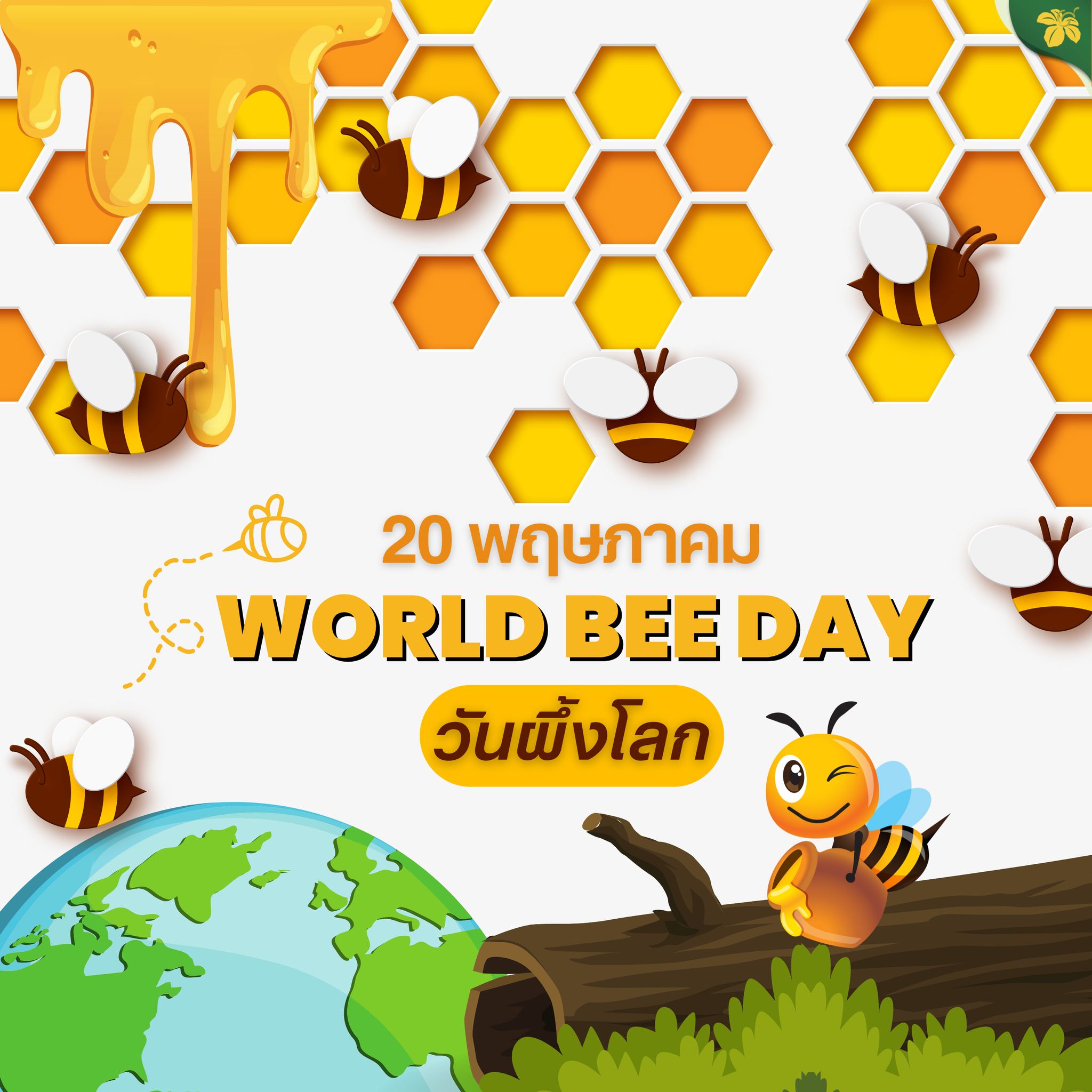 วันผึ้งโลก : World Bee Day วันผึ้งโลก : World Bee Day
