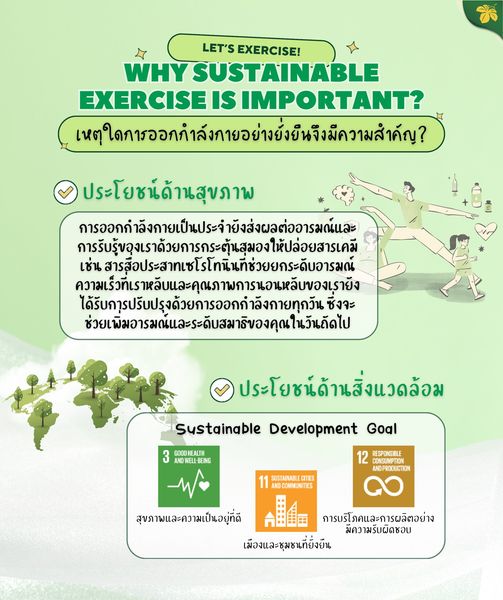 การออกกำลังกายอย่างยั่งยืนคืออะไร? การออกกำลังกายอย่างยั่งยืนคืออะไร?
