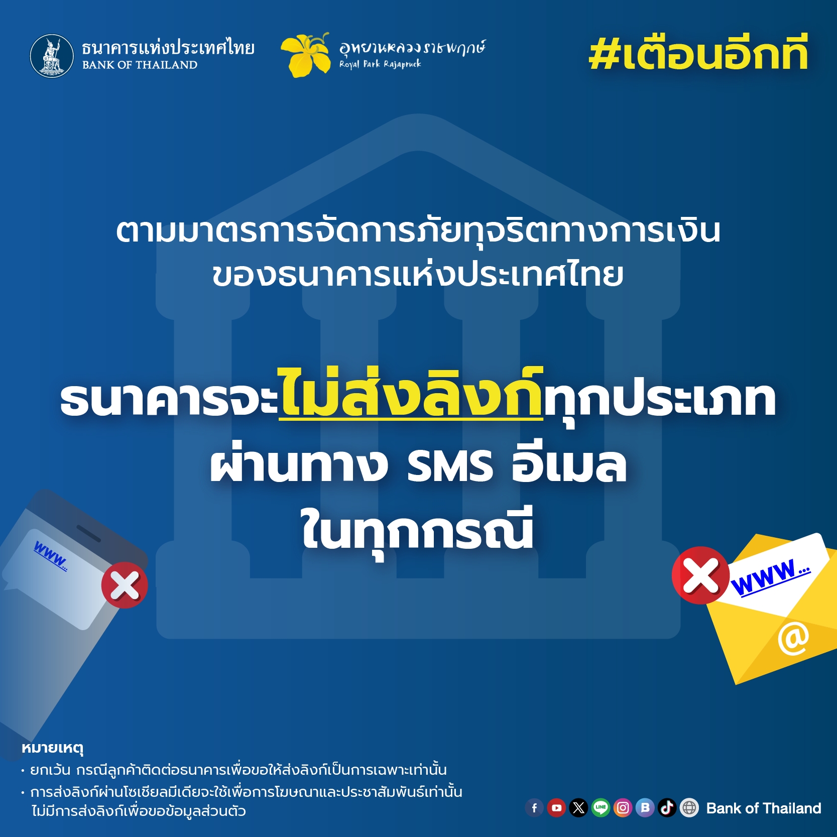 #เตือนอีกที ย้ำชัดๆ #เตือนอีกที ย้ำชัดๆ